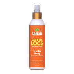 Taliah Waajid Love My Locs – Bouteille-pulverisateur pour hydratation ciblée des locs.