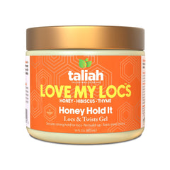 Ingrédients hibiscus et thym, Love My Locs pour cheveux plus forts et sains.
