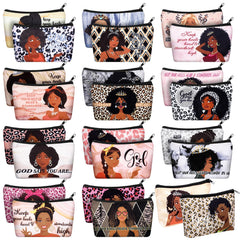 Talltalk trousse maquillage en toile – ensemble de 24 pièces pratique pour le voyage