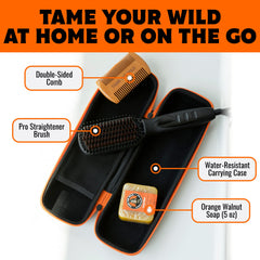 Savon barbe TAME THE WILD MAKE YOUR BEARD BEHAVE adoucit et nettoie la barbe.