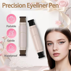 Traçage précis en un seul passage grâce au tampon noir pliable.