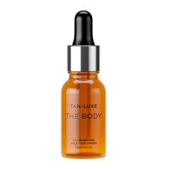 Tan-Luxe Gouttes Corps Illuminant: bouteille prête pour un glow naturel progressif.