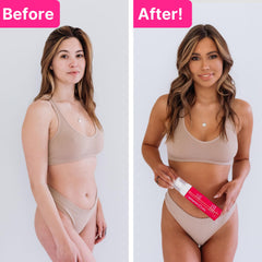 Tanceuticals auto-bronzante: application sur peau pour un bronzage progressif et naturel.