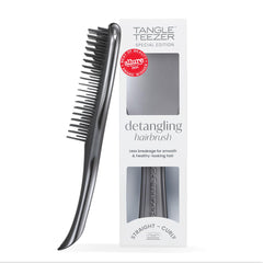 Brosse démêlante Tangle Teezer Chrome pour cheveux sans tiraillement.