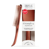 Brosse Tangle Teezer Chrome Ultimate démêlant rapidement sans douleur.