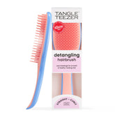 Brosse Tangle Teezer Ultimate Detangler Apricot Blaze en gros plan, démêlage en douceur.