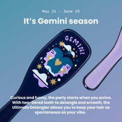 Tangle Teezer Zodiac Gémeaux dents douces limitant la casse