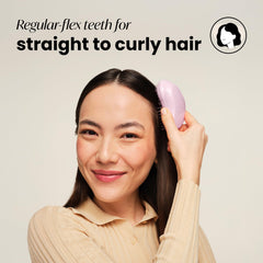 Dents deux niveaux du Tangle Teezer assurant un démêlage doux.
