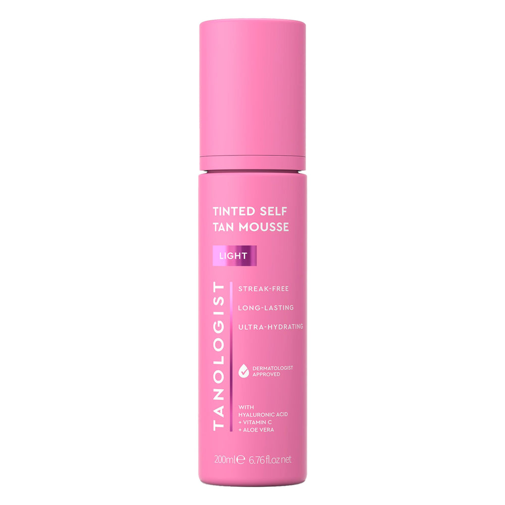 Tanologist Mousse Autobronzante Lumière : éclat immédiat avec guide couleur précis.