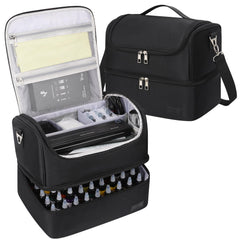 TANTO Tattoo Travel Case: grande capacite pour 54 bouteilles 30ml en voyage.