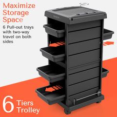 TASALON compartiments accessoires pour organiser magazines et produits.