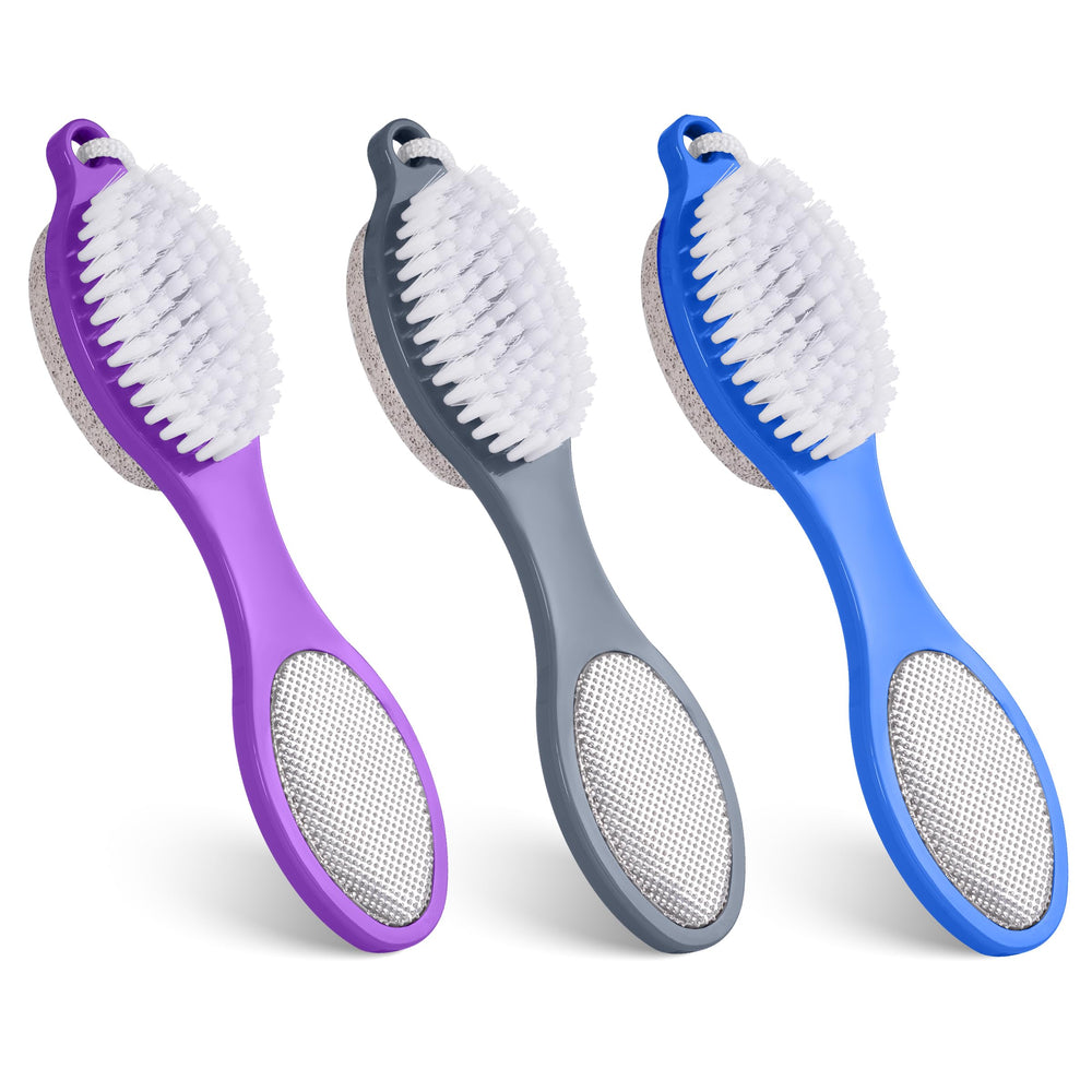 TaShow 3 en 1 brosse-pieds pour douche et exfoliation facile.
