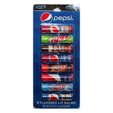 Taste Beauty Pepsi: baume à lèvres en lot, hydratation légère et parfum soda.
