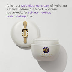 Hadasei-3 dans TATCHA Crème Soie pour un éclat subtil.