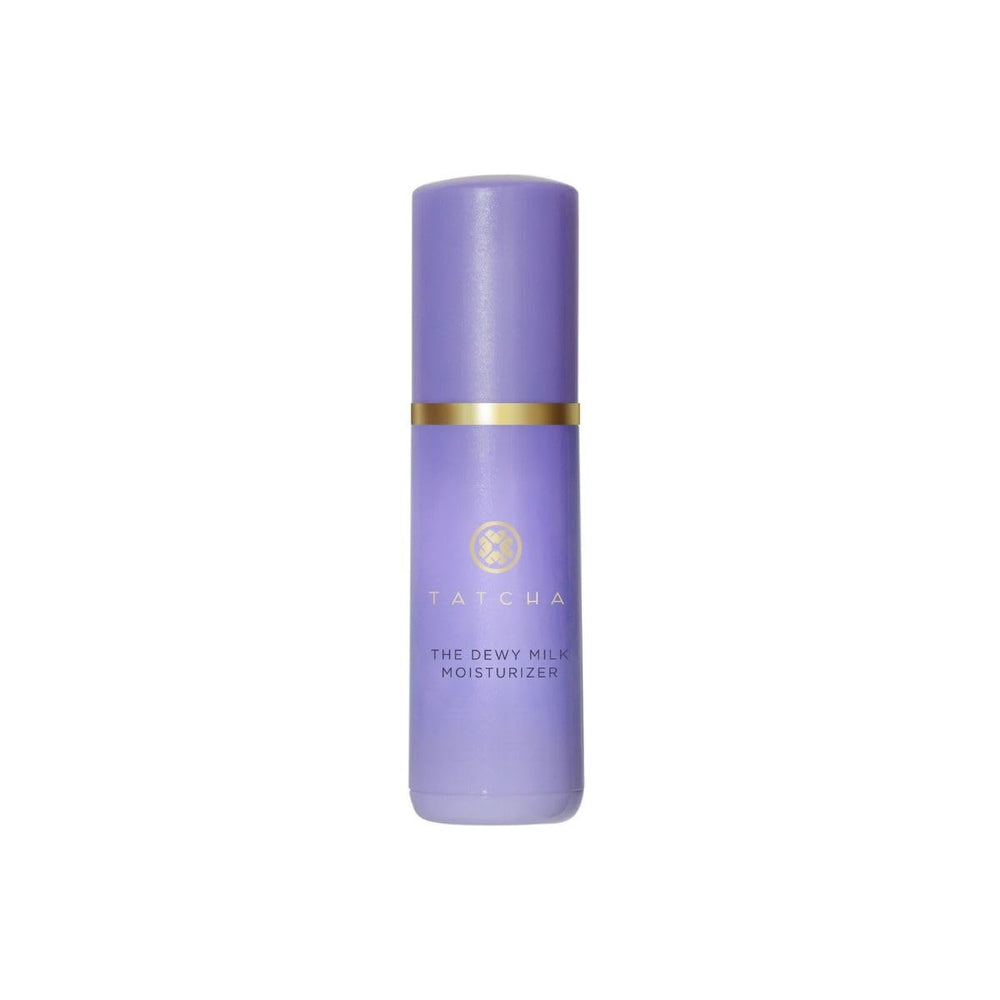 TATCHA Lait Hydratant Lumineux, bouteille voyage, hydratation légère et durable.