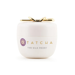 TATCHA Silk Peony – emballage élégant pour le soin des yeux hydratant.