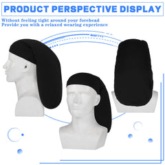 Cap Dreads Tatuo gris clair – ensemble 4 pièces, douceur et confort pour le repos.