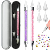 Stylo Tatuo pour piquer les strass avec précision sur les ongles