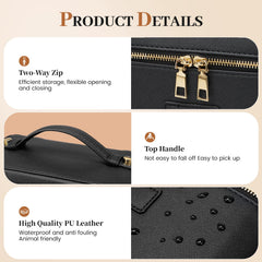Tawd intérieur avec bandes élastiques pour maintenir brosses et accessoires fins