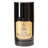 Bâton déodorant santal Taylor Old Bond Street, parfum boisé discret et durable.