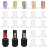 Tbestmax: anneaux échantillons vernis 600 pièces pour aperçu clair des couleurs.