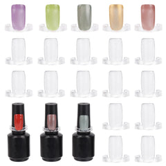 Tbestmax: anneaux échantillons vernis 600 pièces pour aperçu clair des couleurs.