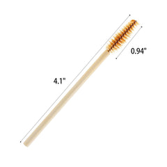 Applicateur bambou brun Tbestmax pour cils et sourcils