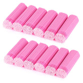 Brosse applicatrice micro Tbestmax rose – précision pour les extensions de cils.