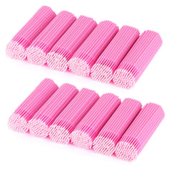 Brosse applicatrice micro Tbestmax rose – précision pour les extensions de cils.