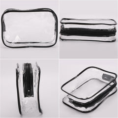 Matériau PVC clair Tbestmax durable et transparent pour vérifier le contenu.