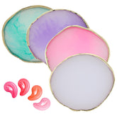 Palette Tbestmax pour ongles avec 4 couleurs, mélange précis et propre.