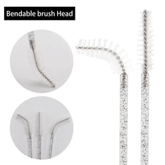 Goupillons Tbestmax pour extension des cils, application propre et sans bavure.