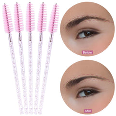 Tete brosse mascara rose flexible Tbestmax angles difficiles