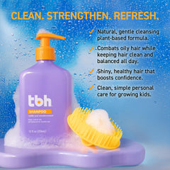 TBH Shampoing Arôme Plage Botanique évoque une expérience sensorielle relaxante.