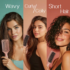 Brosse Tcsxady brosse-anti-frisage : contrôle du frisage et douceur durable.