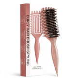 Brosse Tcsxady brosse-cheveux-boucles-definition : définition douce des boucles.