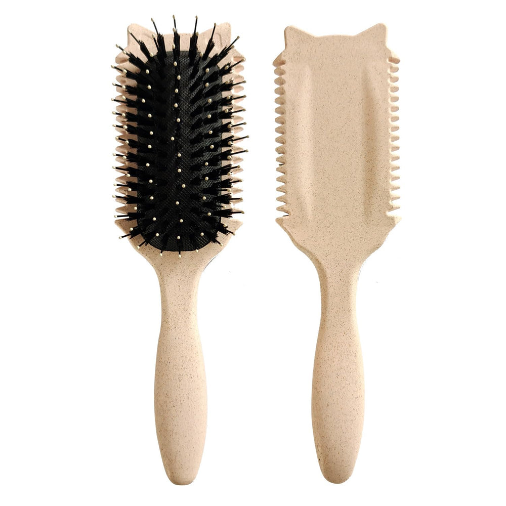 Brosse Tcsxady avec oreilles de chat pour définir les boucles sans tirer.