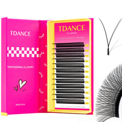 TDANCE YY cils pré-montés en volume, regard dense et naturel.