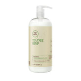 Tea Tree Hemp Restoring bouteille-pour hydratation cheveux et peau.