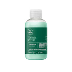 Tea Tree hydratant cheveux et corps, bouteille prête à l'emploi pour hydratation quotidienne.