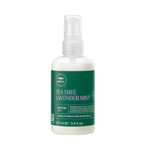 Tea Tree Lait hydratant Lavande Menthe – flacon visible pour hydrater et lisser les cheveux.