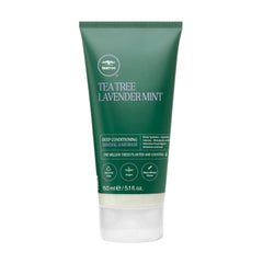 Tea Tree masque-cheveux lavande-menthe hydrate en profondeur et apaise les longueurs.