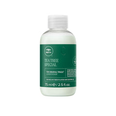 Tea Tree Special Conditionner – bouteille au premier plan pour démêler et adoucir les cheveux