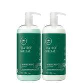 Tea Tree Special Shampoo – bouteille, revitalise le cuir chevelu et densifie les cheveux.