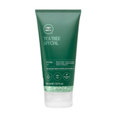 Tea Tree Styling Gel : bouteille prête pour une coiffure durable et brillante.