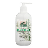 Savon liquide antibactérien Tea Tree Therapy, bouteille 8 oz, lot4, nettoyage des mains et du visage