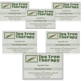 Tea Tree Therapy Savon végétal à l’eucalyptus pour peau propre et rafraîchie