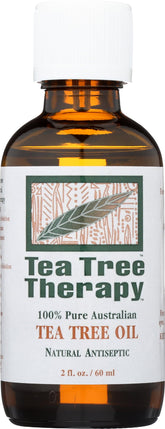 Tea Tree Therapy Tea Tree Oil bottle ready for skin-friendly cleansing and aromatherapy use.