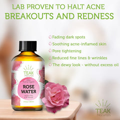Brume visage Teak Naturals, spray rafraîchissant