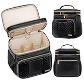 Tealari grand sac toilette en cuir premium, aperçu global, idéal pour organiser vos accessoires.